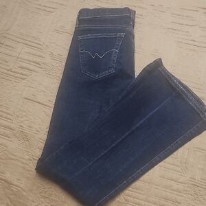 ⚜️AG Adriano Goldschmied Dark Blue Straight Leg Jeans